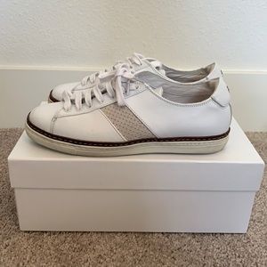 Ariat Two24 White Beige Tan Sneaker Size 7